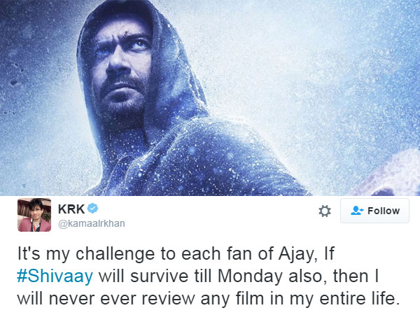 KRK'S Negative Tweet