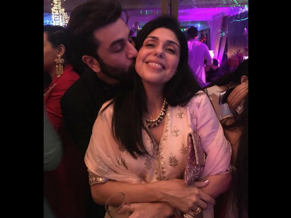 Ranbir At Bachchan’s Diwali Bash