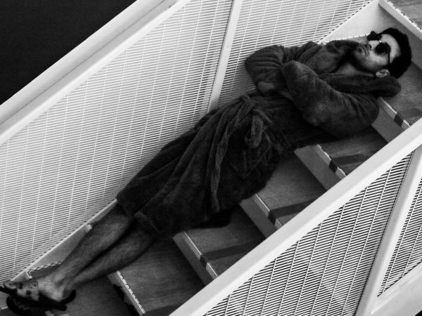 'Just Chilling In Bathrobe' 