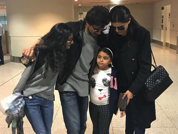 When Alisah Stuck To SRK Like A Magnet When Alisah Stuck To SRK Like A Magnet