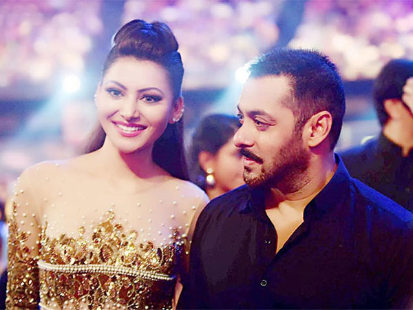 Salman & Urvashi At An Event