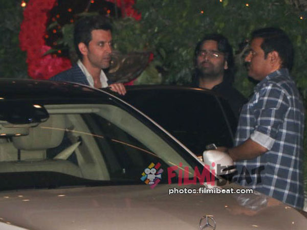 Hrithik Roshan Snapped At The Grand Bash Hrithik Roshan Snapped At The Grand Bash