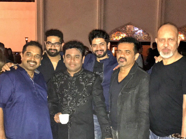 A R Rahman With His Industry Friends A R Rahman With His Industry Friends