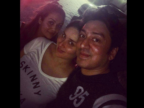 Kareena With Amrita Arora 