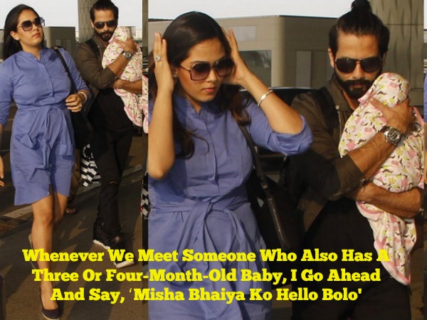 Shahid Admits Being Overprotective Of Baby Misha