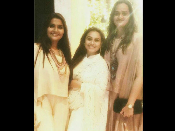 Rani With Her Sister-in-law