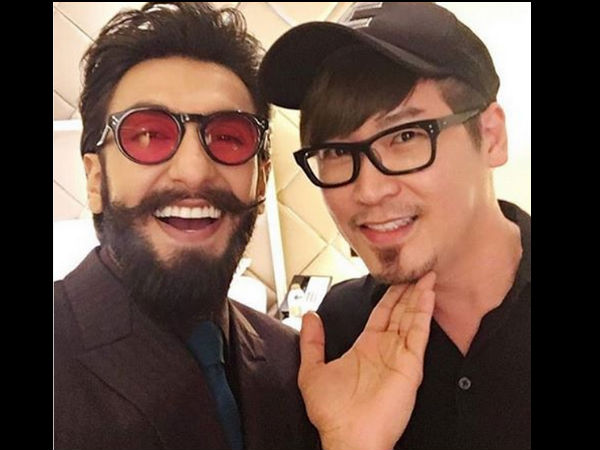 Ranveer With His Stylist S