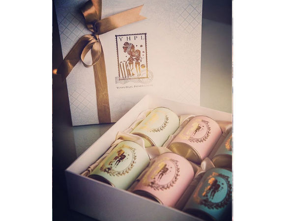 Yuvraj Singh Hazel Keech Wedding Card Sweets