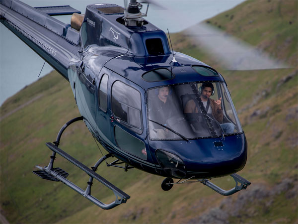 Sidharth Malhotra New Zealand Helicopter Ride
