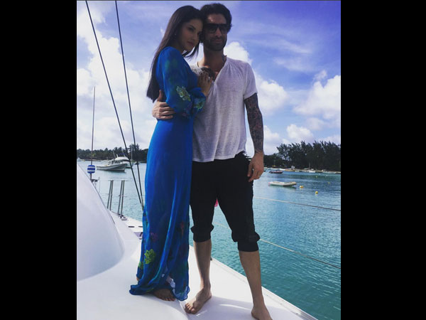 Sunny Leone Daniel Weber Mauritius