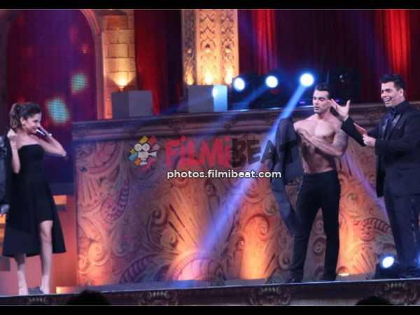 Karan Singh Grover Removes His Shirt For KJo