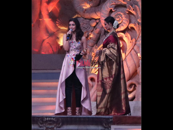 Alia With Rekha