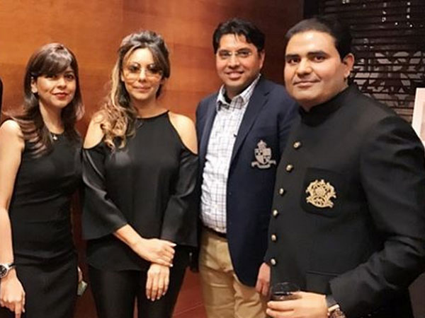 Gauri With The Gentlemen