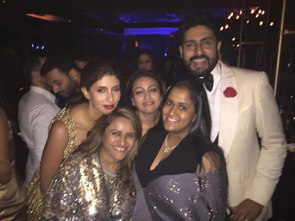 Abhishek With Arpita