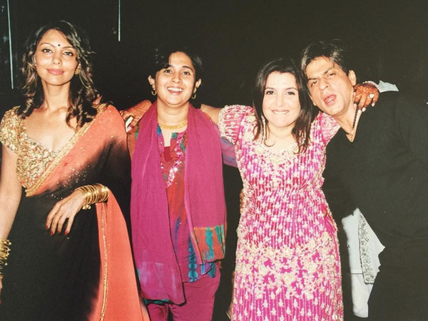 Farah With Shahrukh & Gauri