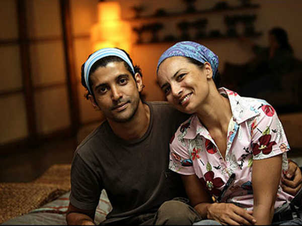 Farhan Akhtar And Adhuna Bhabani 