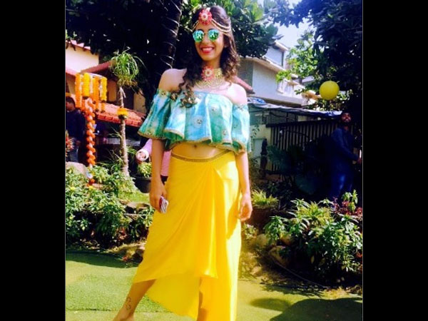 Kishwer's Mehndi Function