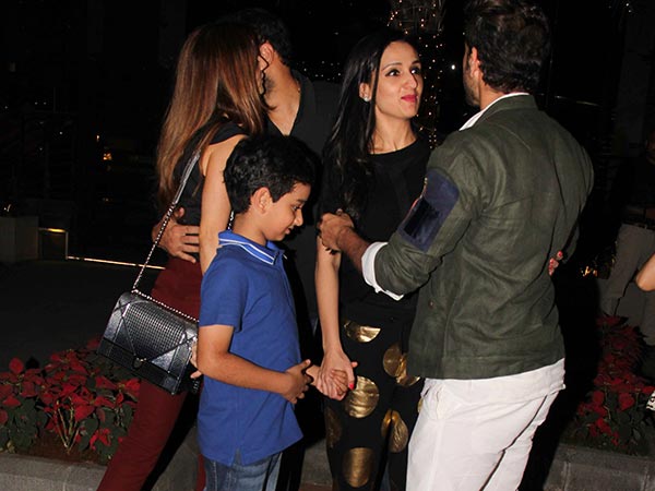 The Couples Greet Each Other