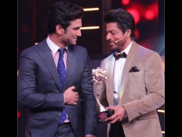Sushant With King Khan
