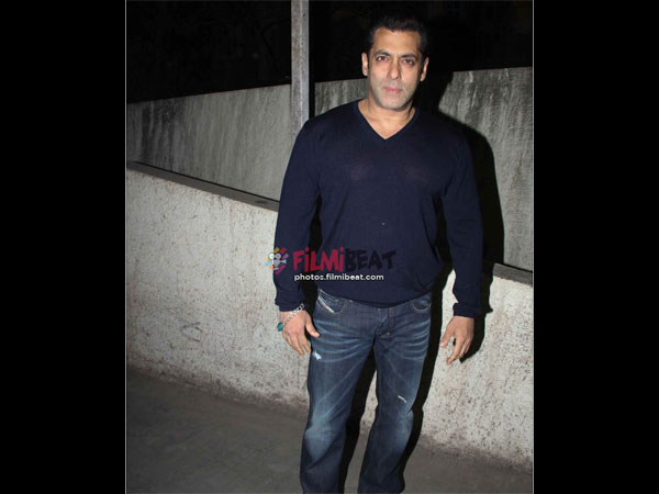 Salman Khan Clicked At Dangal's Screening