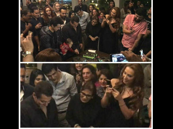 Salman Cuts The Cake