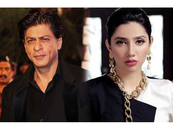 Shahrukh Khan Mahira Khan Shahrukh Khan Mahira Khan