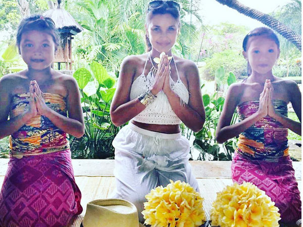 Lisa Ray Bali Indonesia