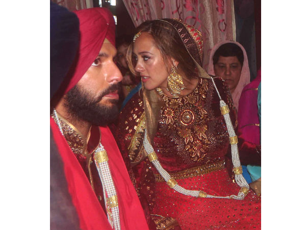 Yuvraj Singh Hazel Keech Wedding Marriage