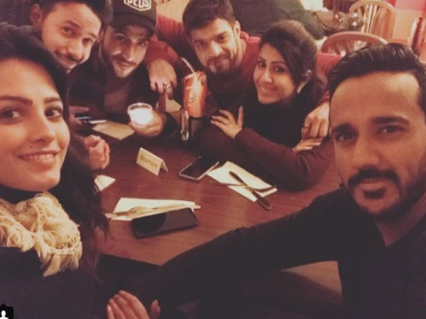 Anita With Her Friends