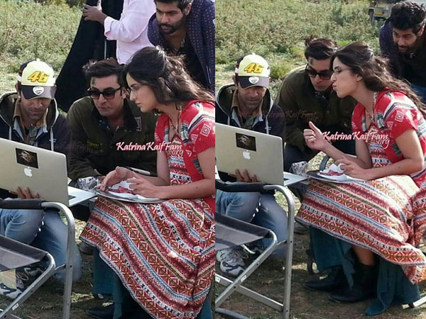 Check Out A Few More BTS Pics From Jagga Jasoos Check Out A Few More BTS Pics From Jagga Jasoos