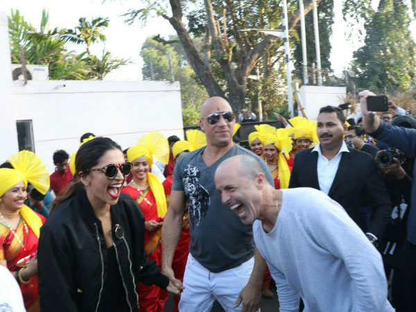 Dj Caruso With Deepika & Vin Dj Caruso With Deepika & Vin
