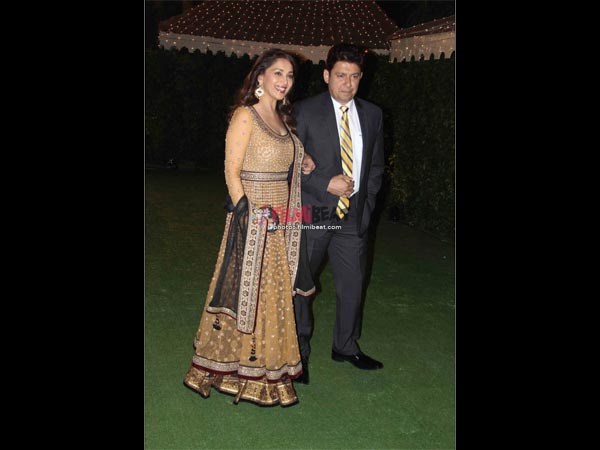 Madhuri With Her Hubby Madhuri With Her Hubby