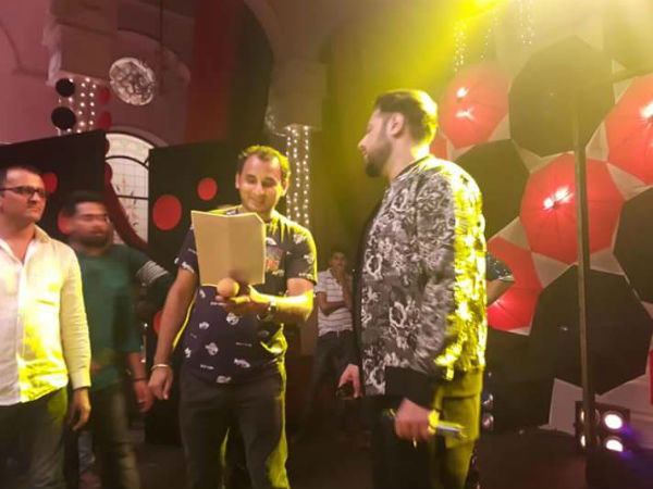 Badshah On YRKKH Sets