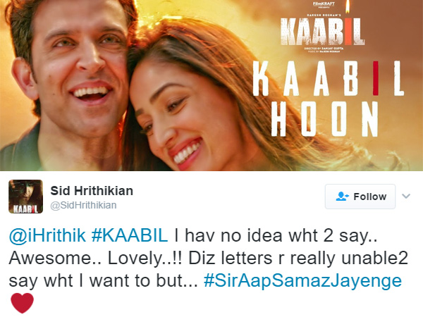 Sid Hrithikian ‏@SidHrithikian