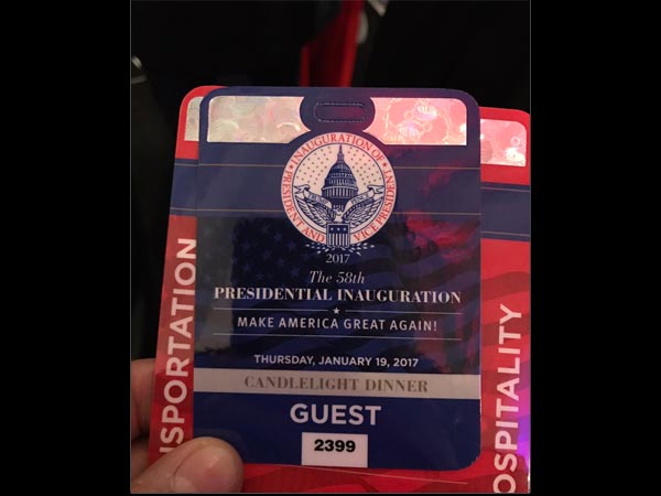 MIka Singh Ivanka Trump Donald Trump Inauguration Dinner MIka Singh Ivanka Trump Donald Trump Inauguration Dinner