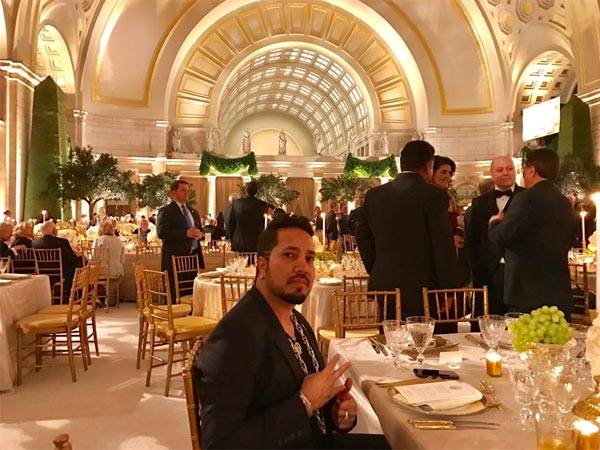 MIka Singh Ivanka Trump Donald Trump Inauguration Dinner MIka Singh Ivanka Trump Donald Trump Inauguration Dinner