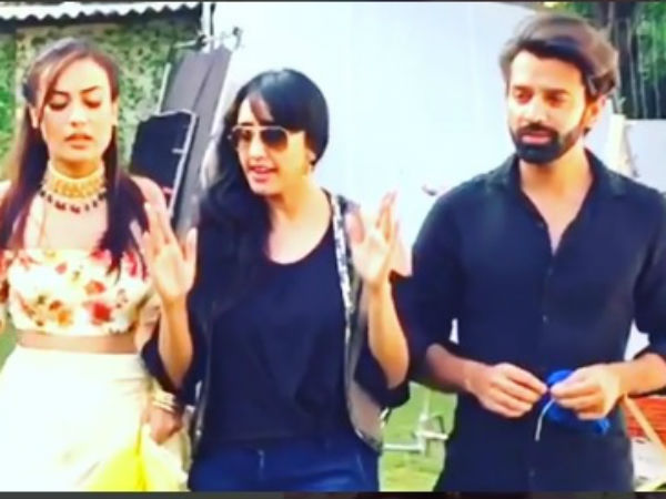 Another On The Set Picture