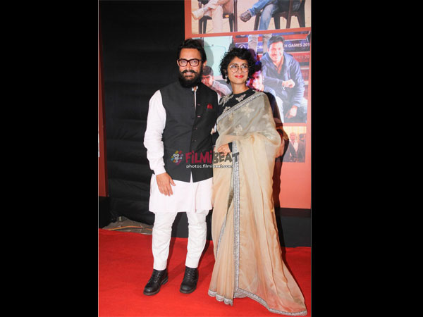 Aamir & Kiran At The Success Party