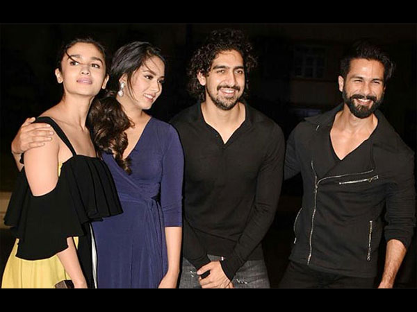 Alia Snapped With Mira, Ayaan & Shahid