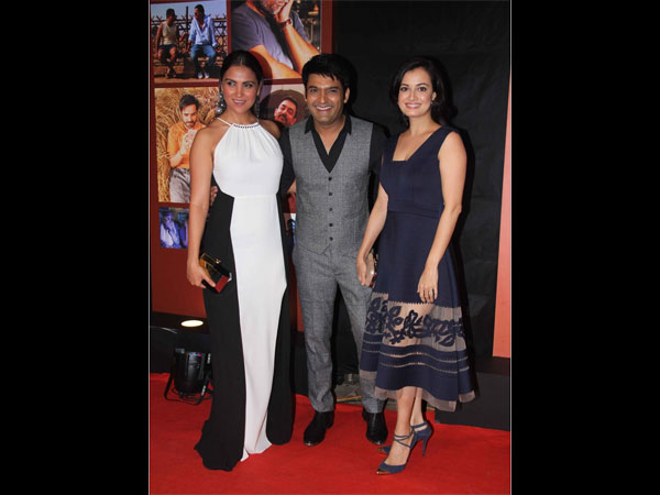 Kapil Sharma With Lara & Dia