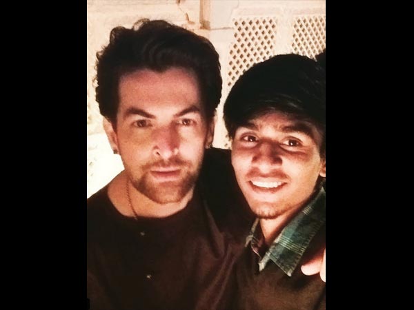 Neil With Guru Datt Vyas