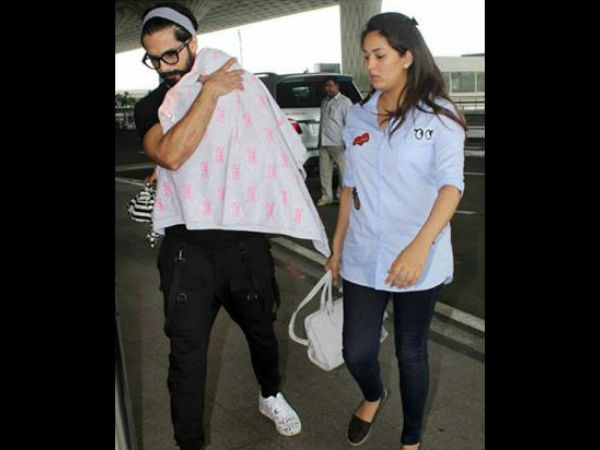 Shahid Is A Protective Dad