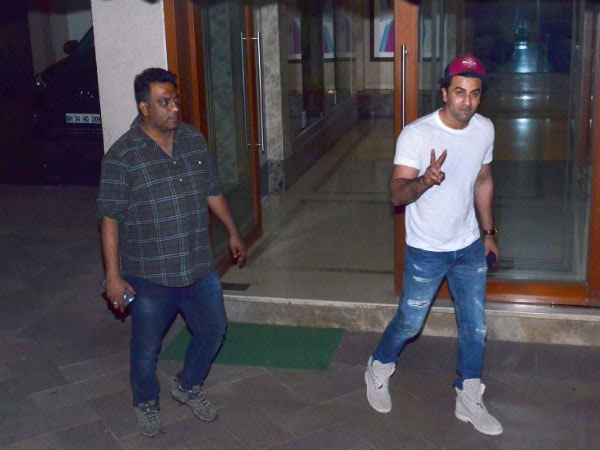 Ranbir At Dutt’s House