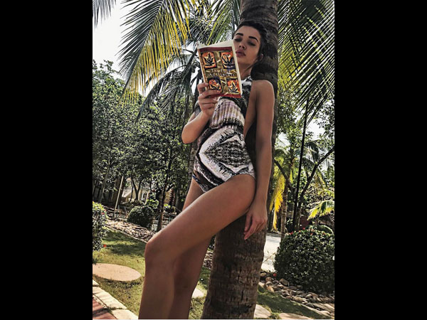 Amy Jackson In A Swimsuit