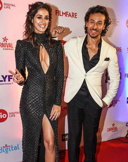 Disha Patani With Bollywood's Heartthrob Tiger Shroff