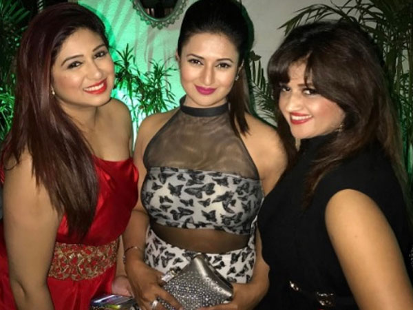 Divyanka With Sweety Walia and Vahbiz Dorabjee