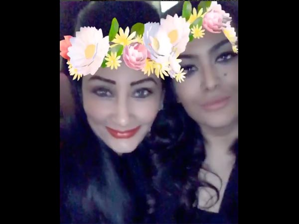 Maanayata Trishala Dutt Snapchat Filter