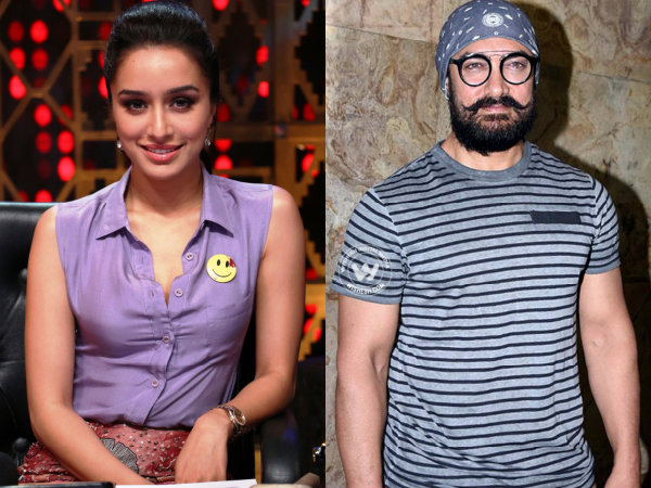 Shraddha Kapoor Aamir Khan Shraddha Kapoor Aamir Khan