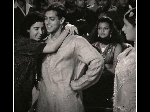 Farah With Salman Farah With Salman