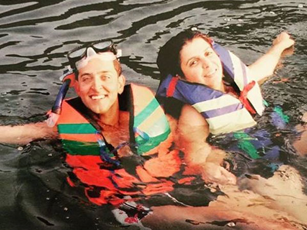 Farah With Hrithik Farah With Hrithik